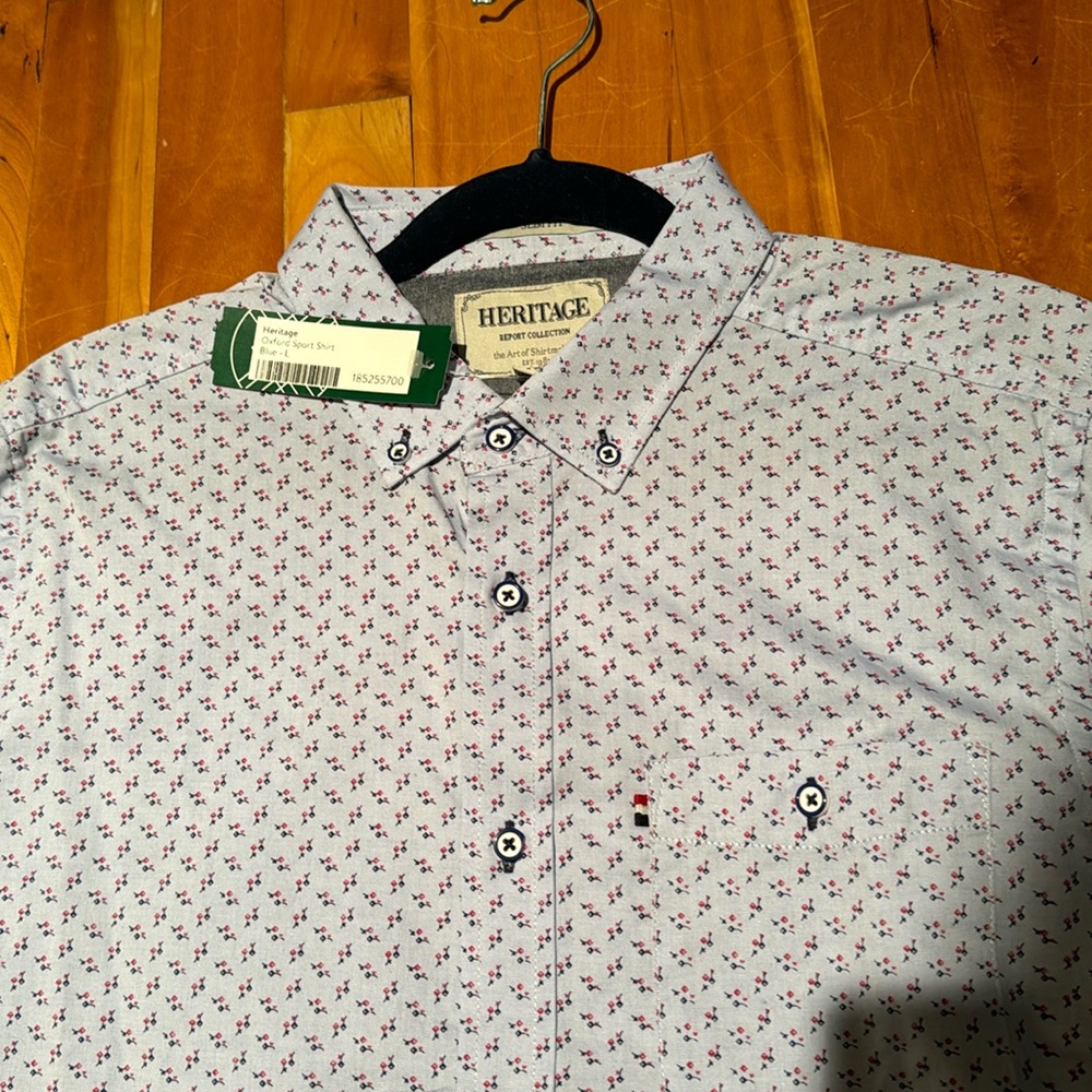 NWT Heritage Report Collection Button Down Shirt - Size Large